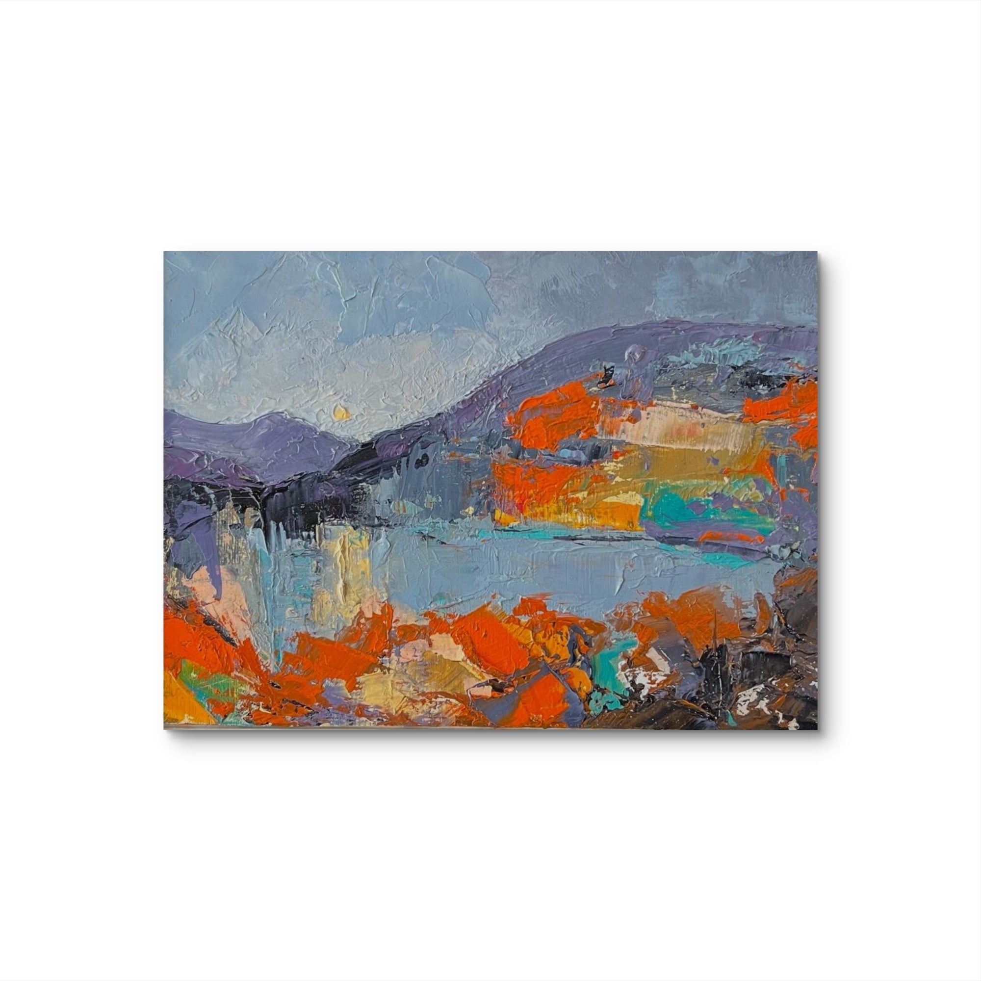 Original Oil On Wood Paintings