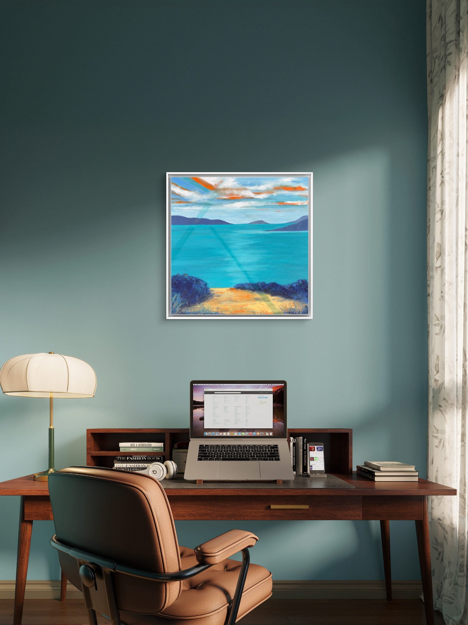 Turquoise 4 - Merging light.