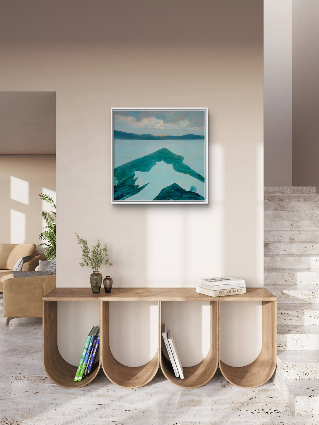 Shifting Turquoise Shores