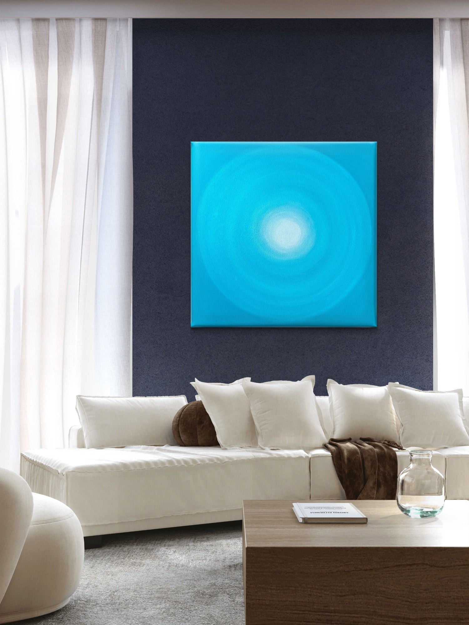 Turquoise and Yellow