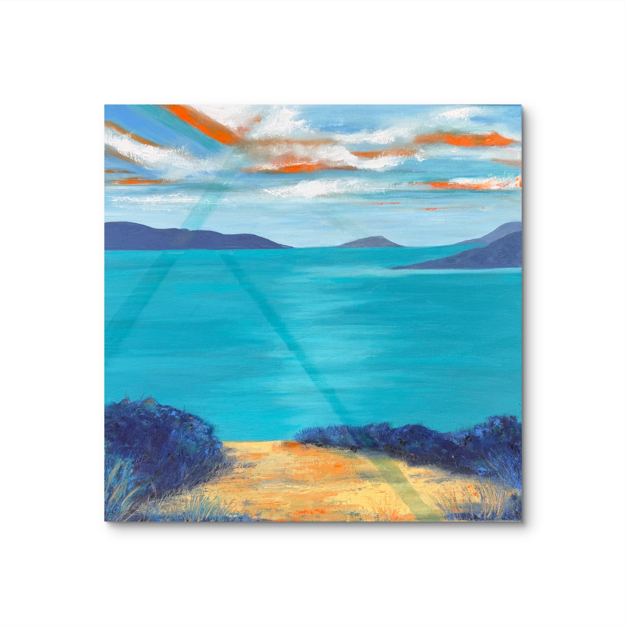 Turquoise 4 - Merging light.