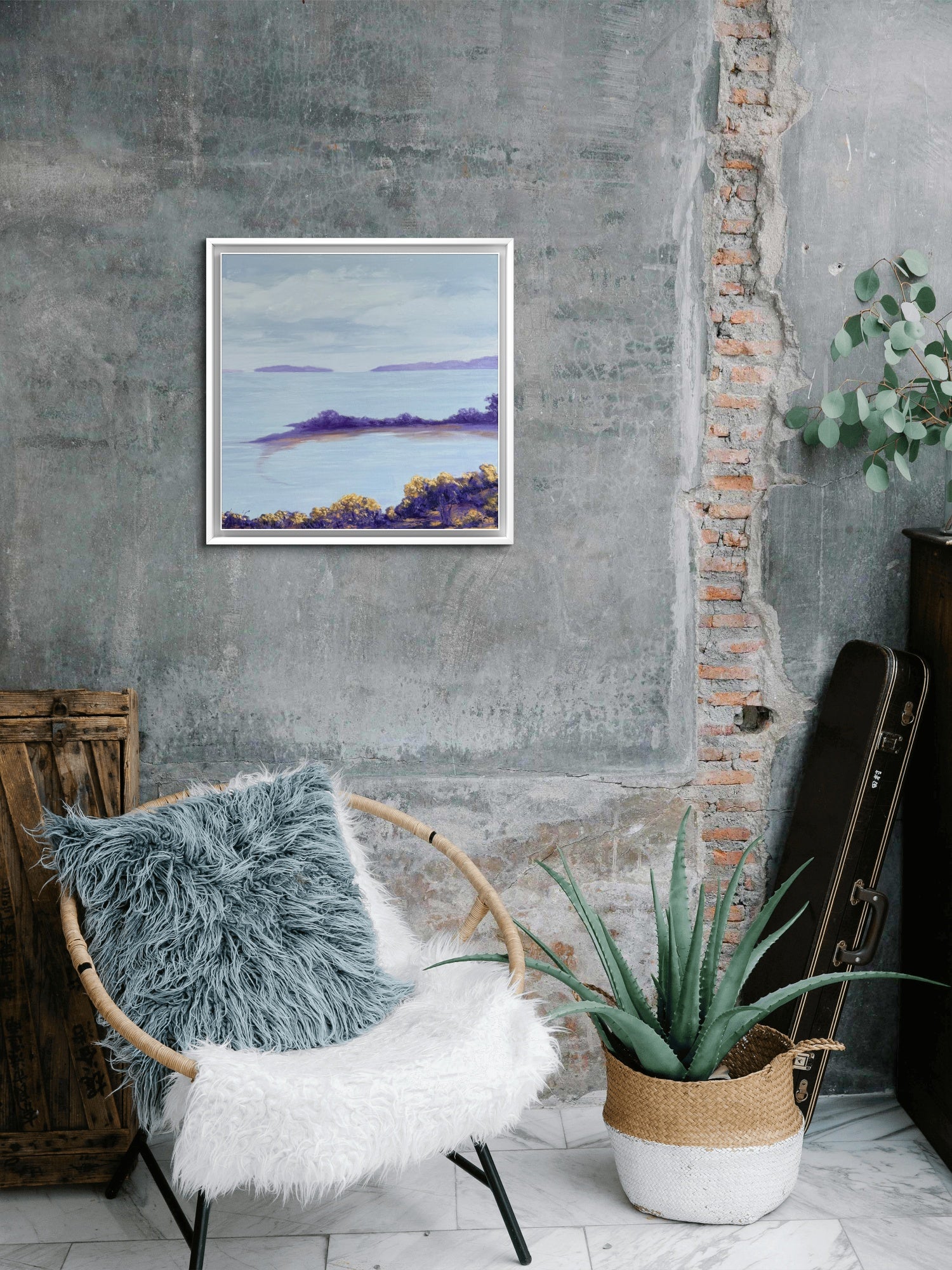 Gorse in the quiet light.