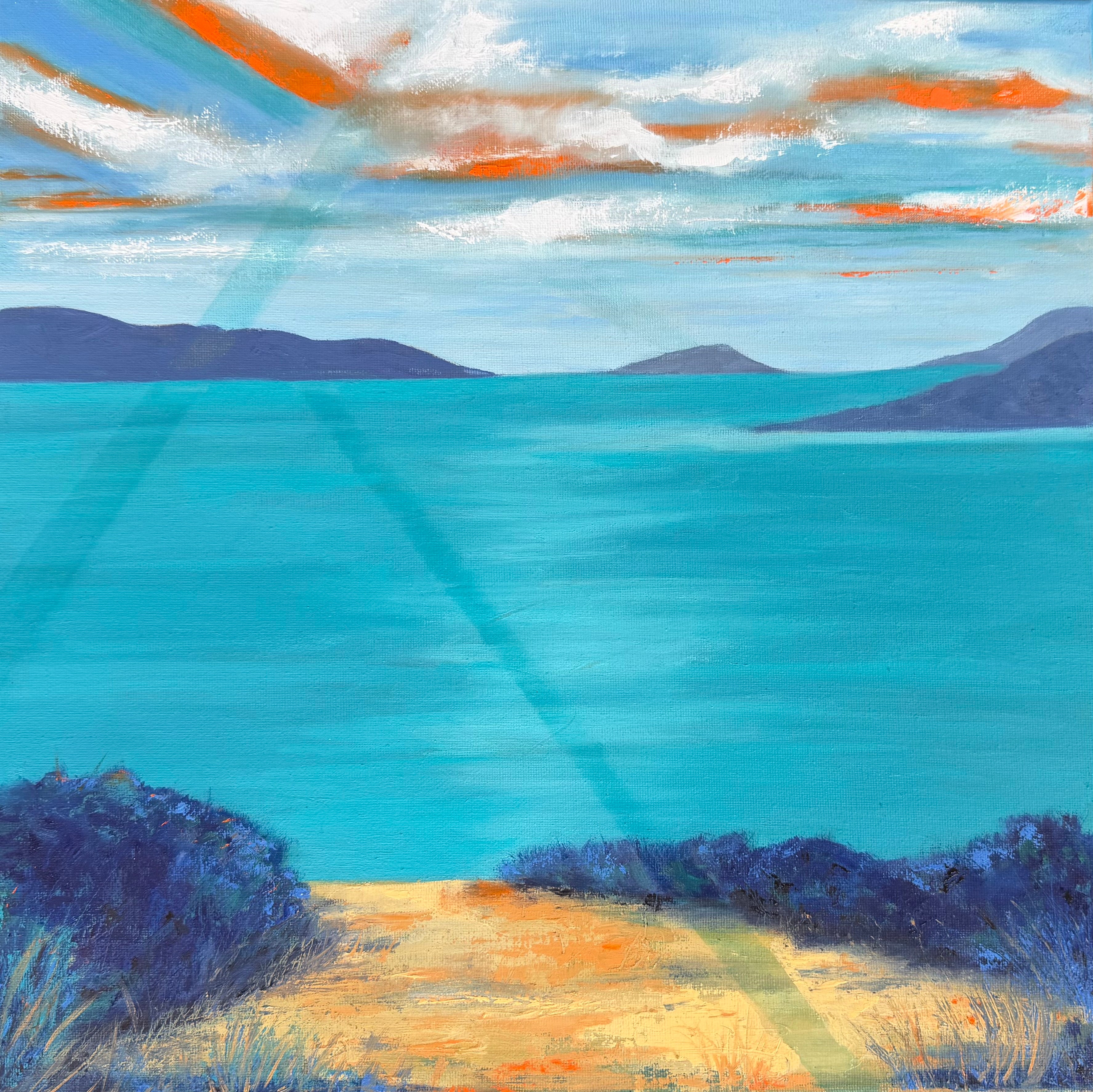 Turquoise 4 - Merging light.