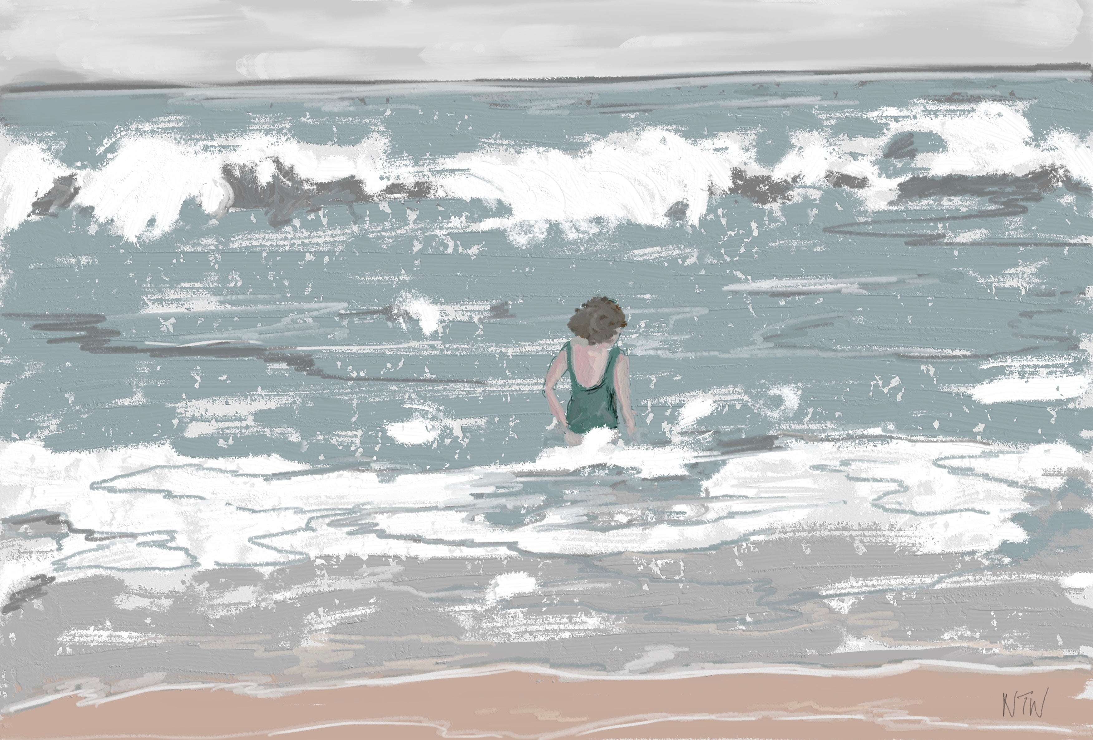 10 Card Pack (Discount) - Sea Swimmer