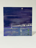 Single Card -  A Christmas Mooring