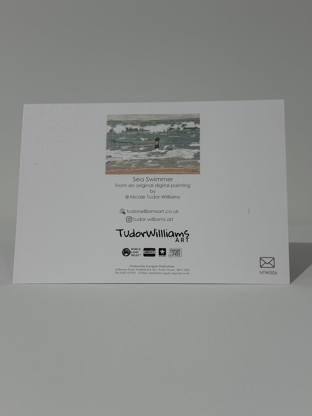 10 Card Pack (Discount) - Sea Swimmer