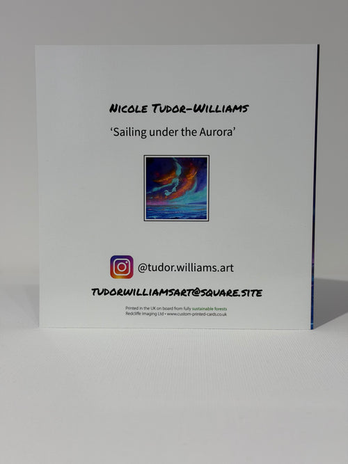 10 Pack Cards (Discount) - Sailing under the Aurora