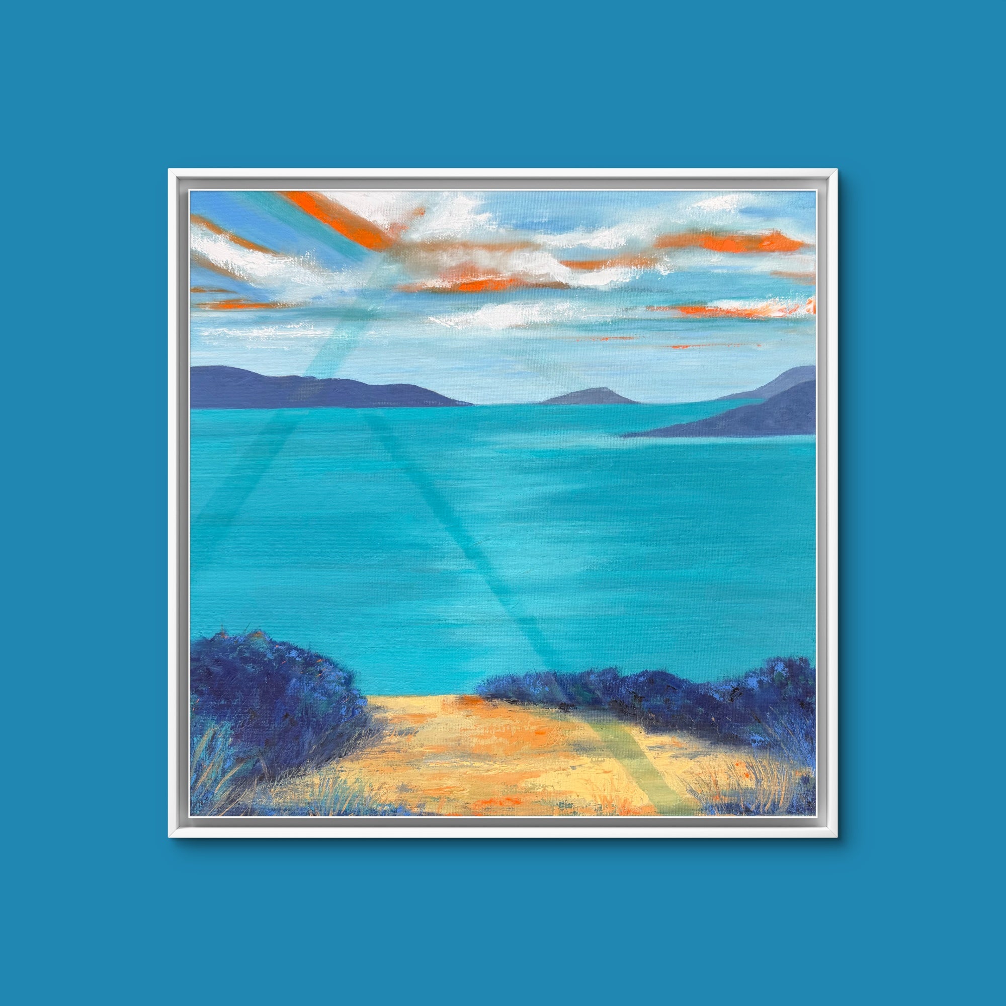 Turquoise 4 - Merging light.
