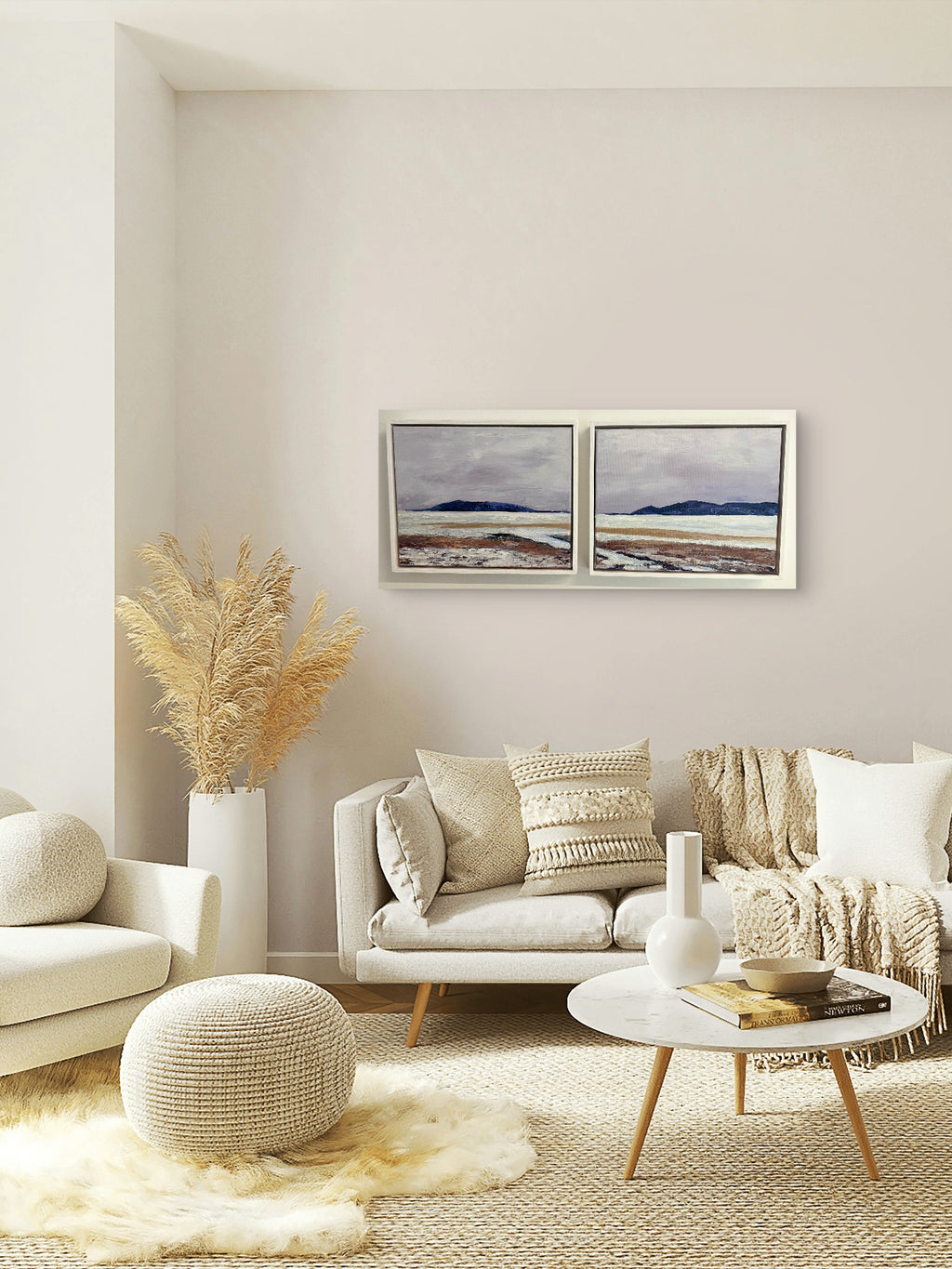 Low Tide 1. (Diptych) (Stillness Collection)