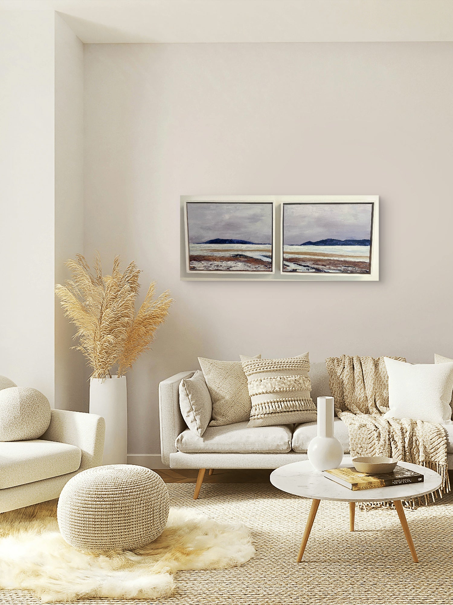 Low Tide 1. (Diptych) (Stillness Collection)