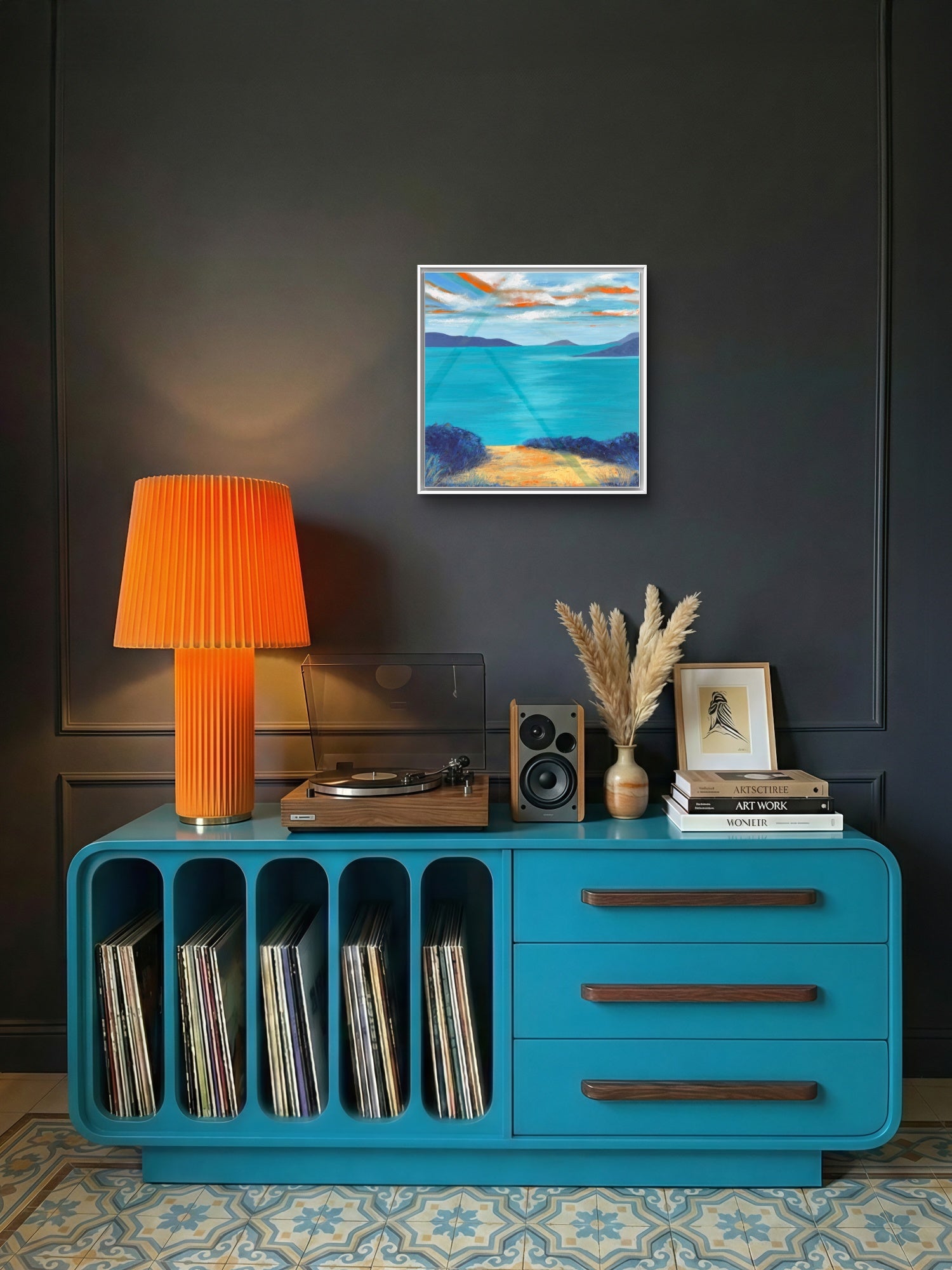 Turquoise 4 - Merging light.