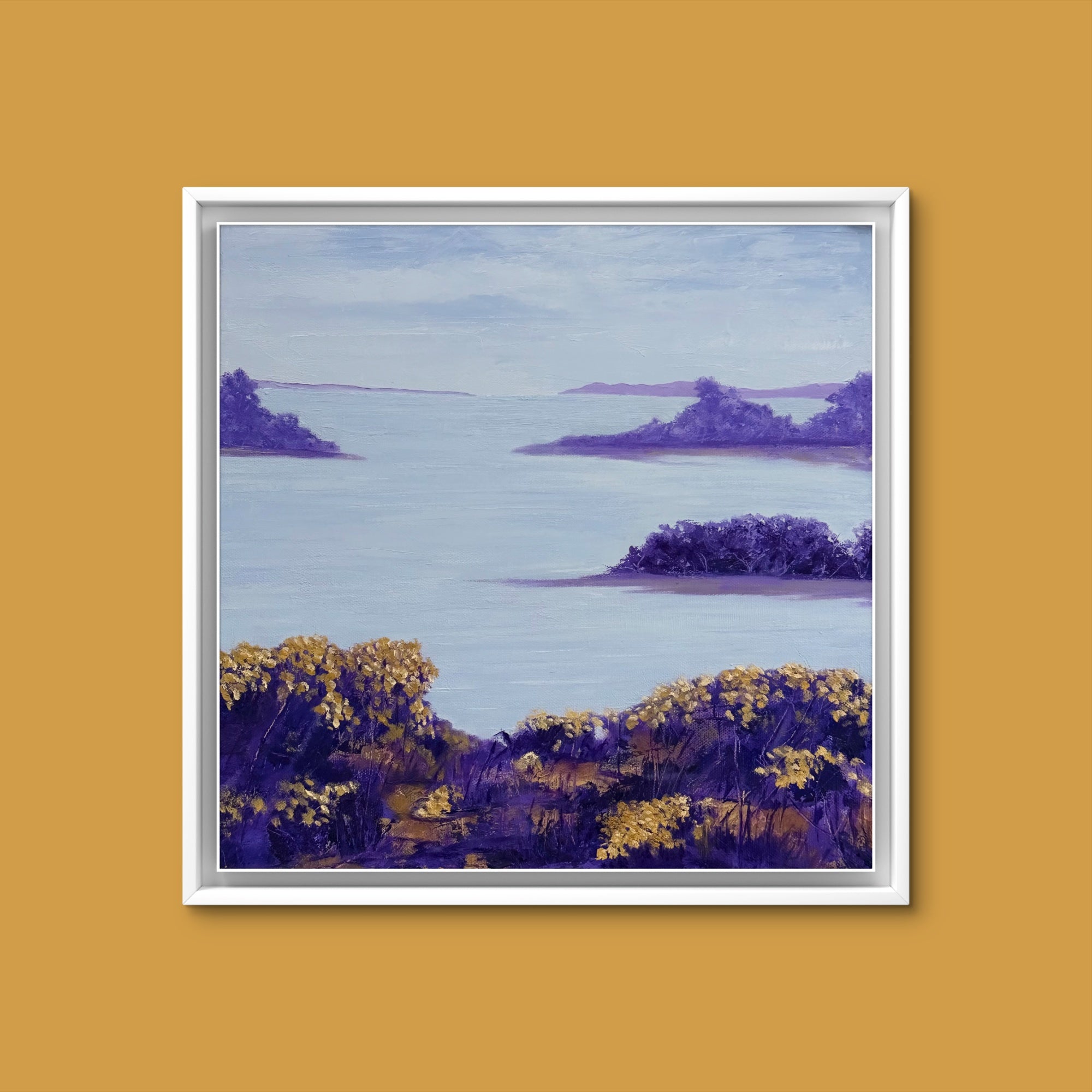 Quiet waters, Burning Gold.