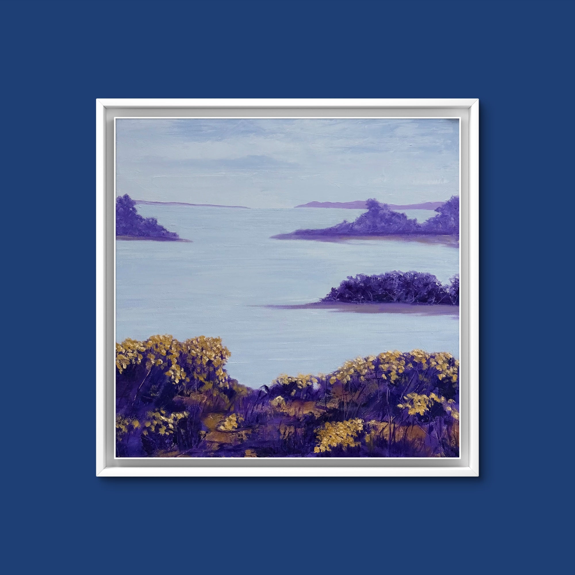 Quiet waters, Burning Gold.