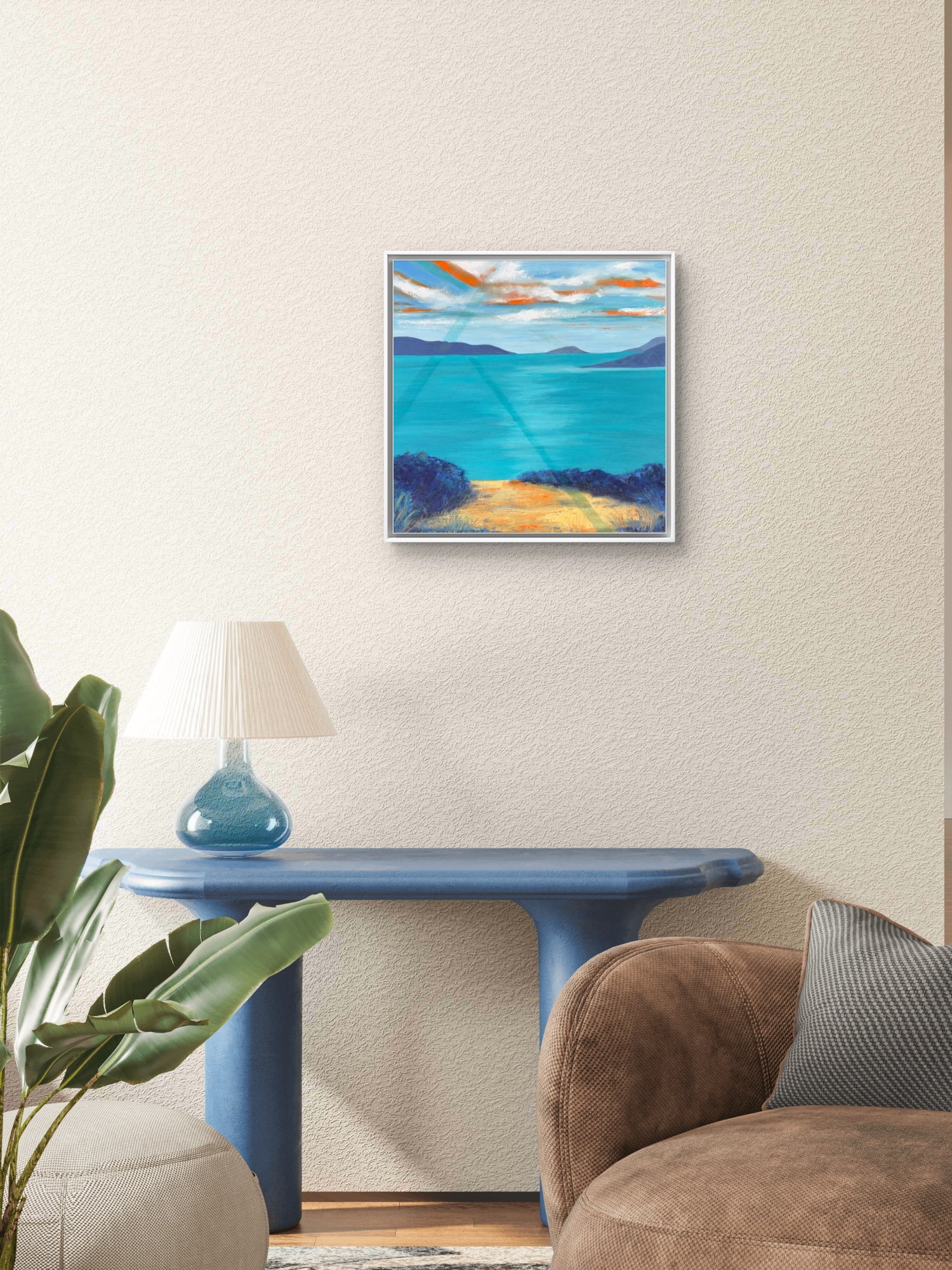 Turquoise 4 - Merging light.