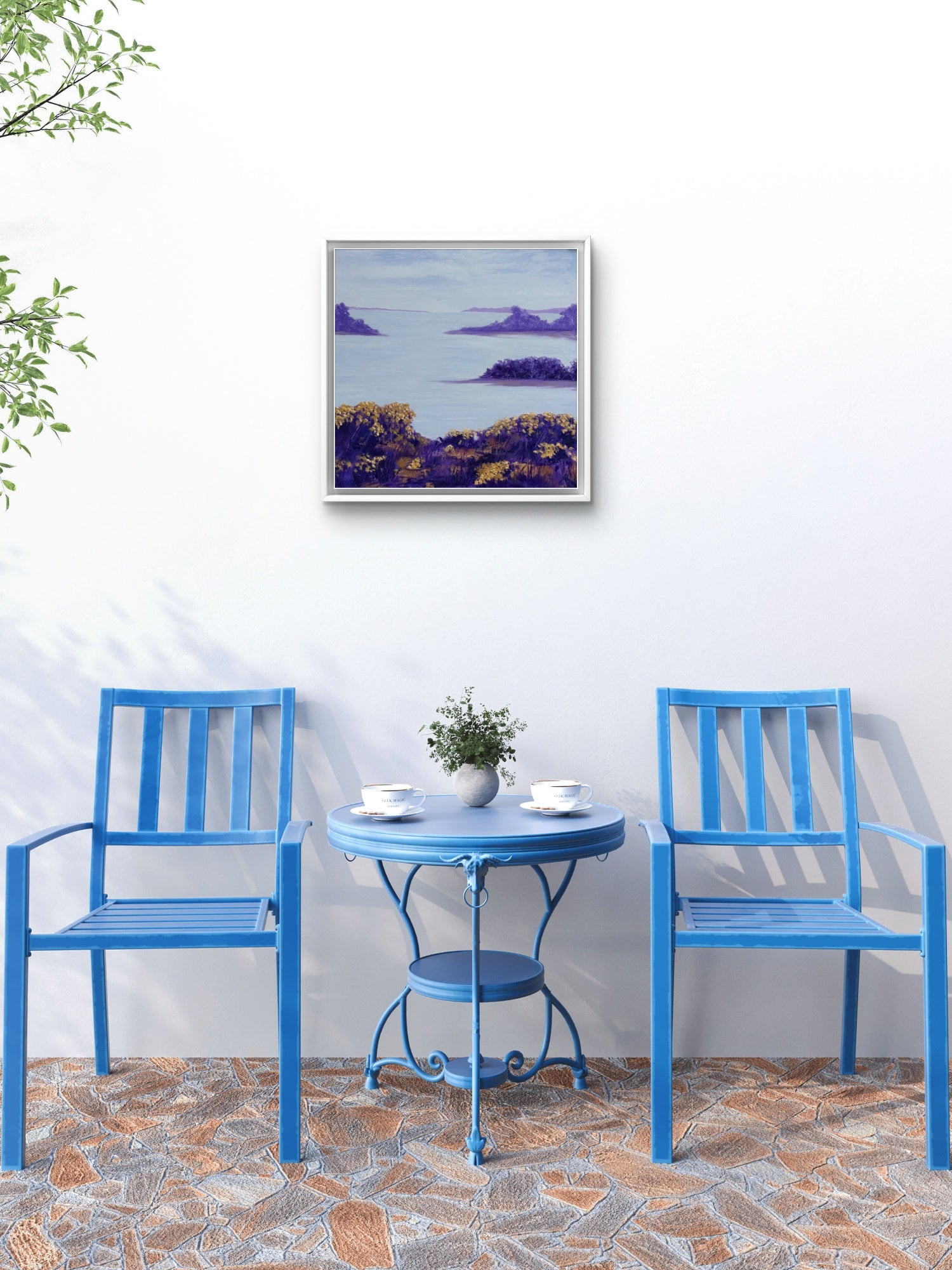 Quiet waters, Burning Gold.