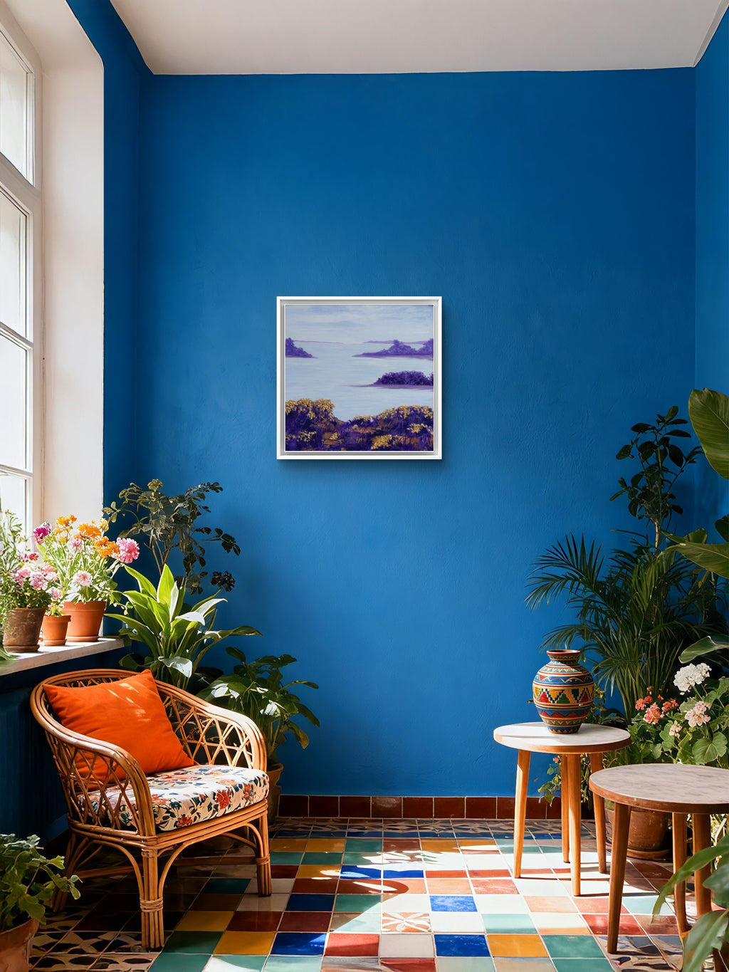 Quiet waters, Burning Gold.